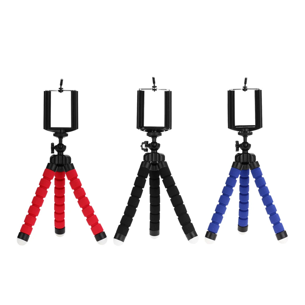 LUXE LINE Phone & Camera Tripod with Clip Holder