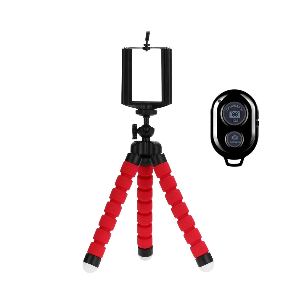 LUXE LINE Phone & Camera Tripod with Clip Holder