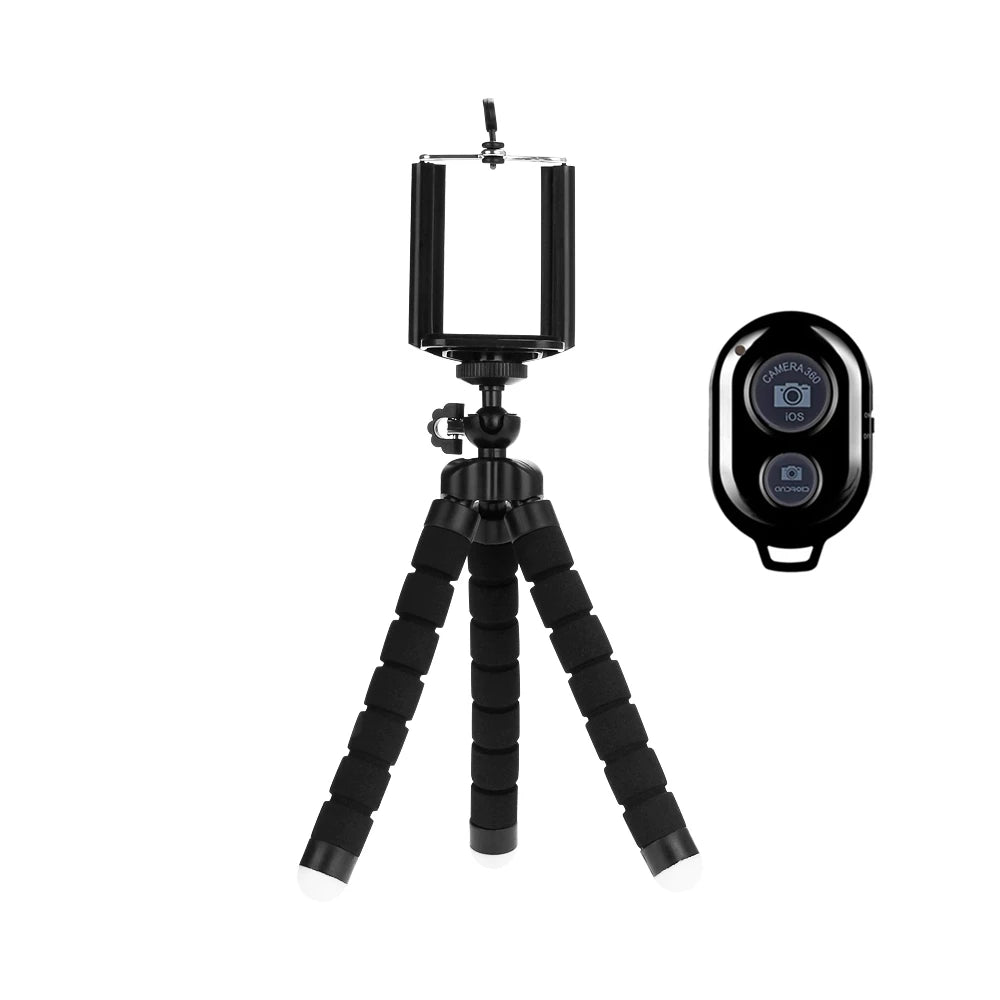 LUXE LINE Phone & Camera Tripod with Clip Holder