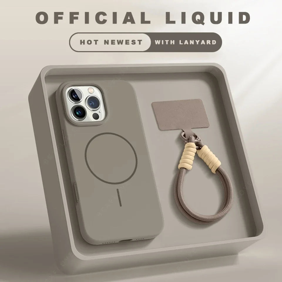LUXE LINE Magnetic Phone Case for iPhone