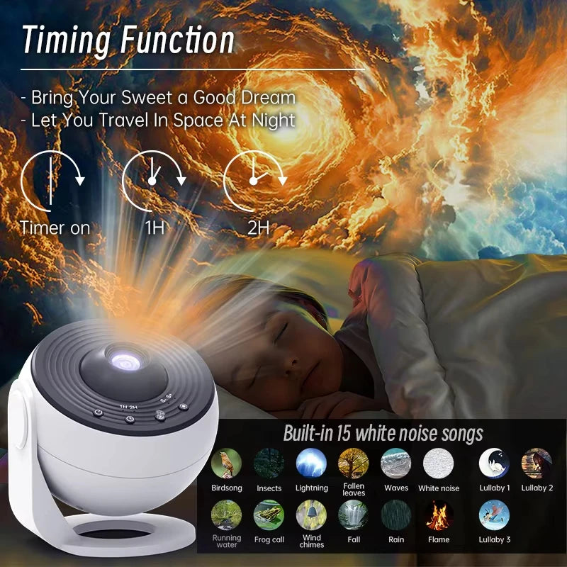 LUXE LINE Galaxy Star Projector