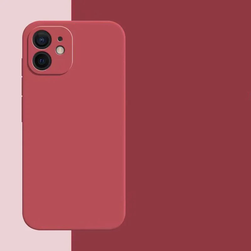 LUXE LINE Candy Color Silicone Shockproof iPhone Case