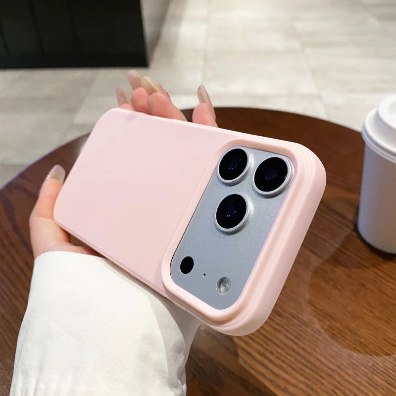 LUXE LINE Luxury Candy Color Matte Silicone iPhone Case