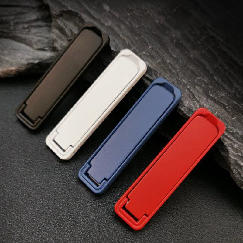 Ultra-thin Mini Holder Metal Folding Mobile Phone Bracket Back Sticker Invisible Portable Cellphone Desktop Support for iPhone