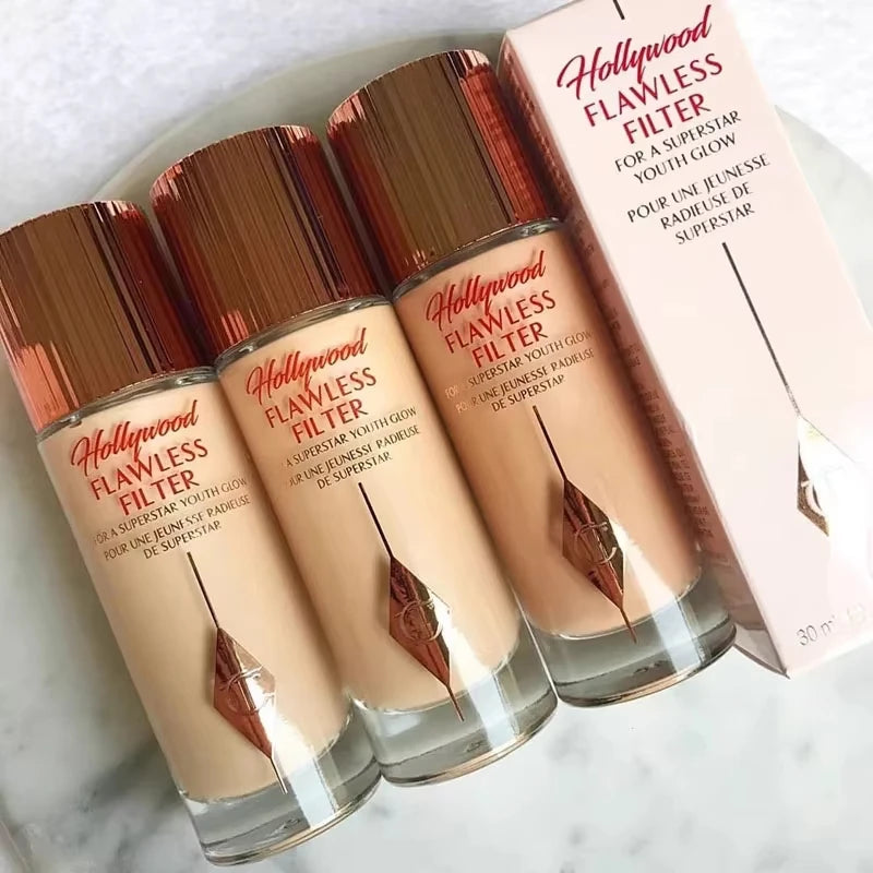 LUXE LINE Charlotte Tilbury Foundation & Setting Spray – Flawless Makeup