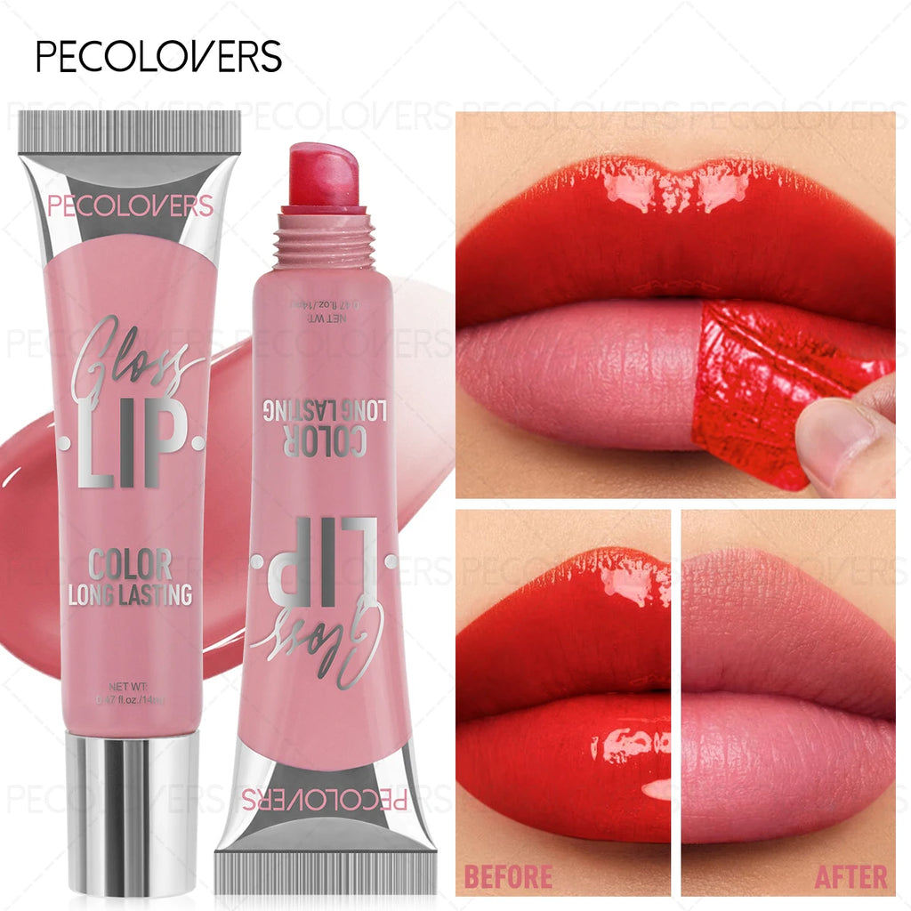 Peel-Off Liquid Lip Gloss Long-Lasting