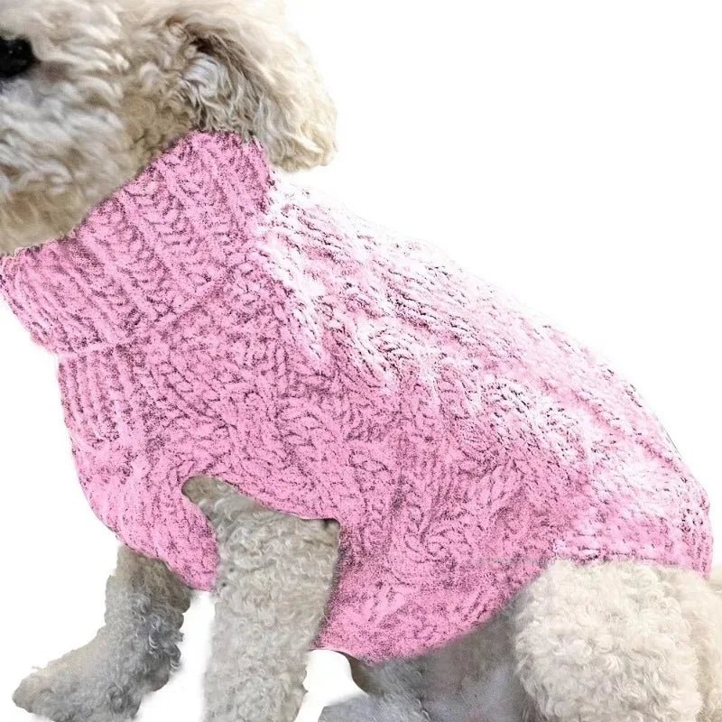 LUXE LINE Knitted Pet Sweater – Small & Medium Dogs, S–XL