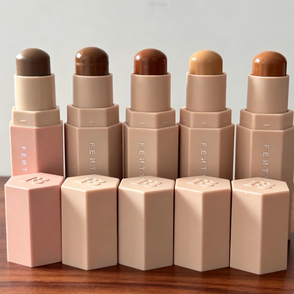 LUXE LINE Fenty Beauty Multicolored Lip Gloss & Contour Makeup Set