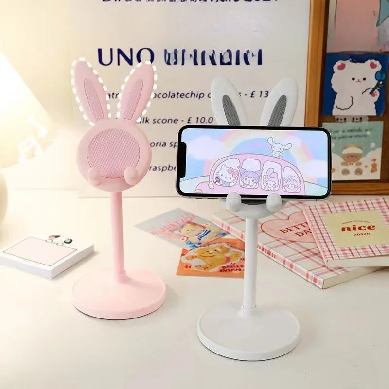 LUXE LINE Cute Rabbit Adjustable Desktop Phone Stand