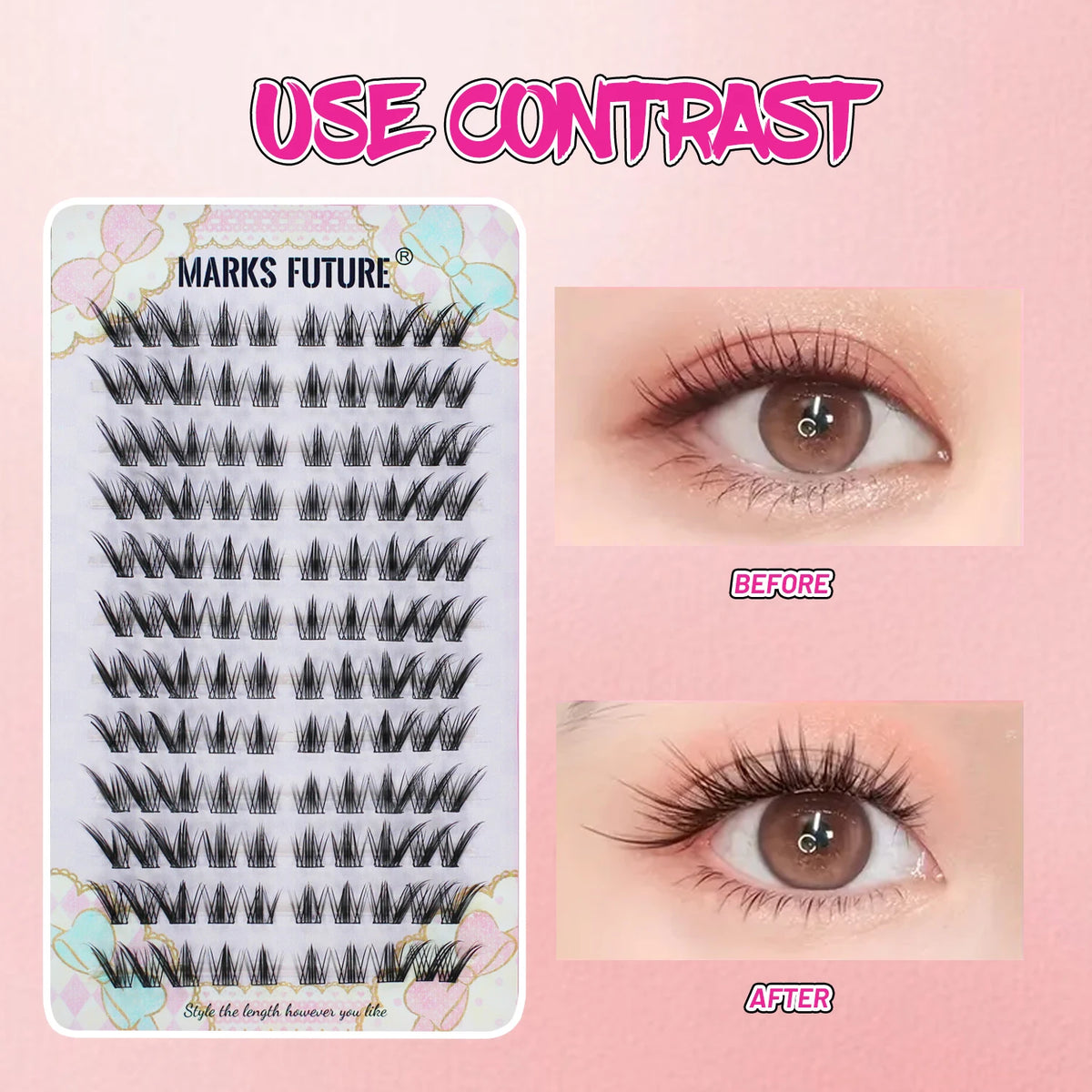 Ranma 240 Pieces of False Eyelashes