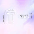 Lower Eyelash Stamp Stencil With Handle