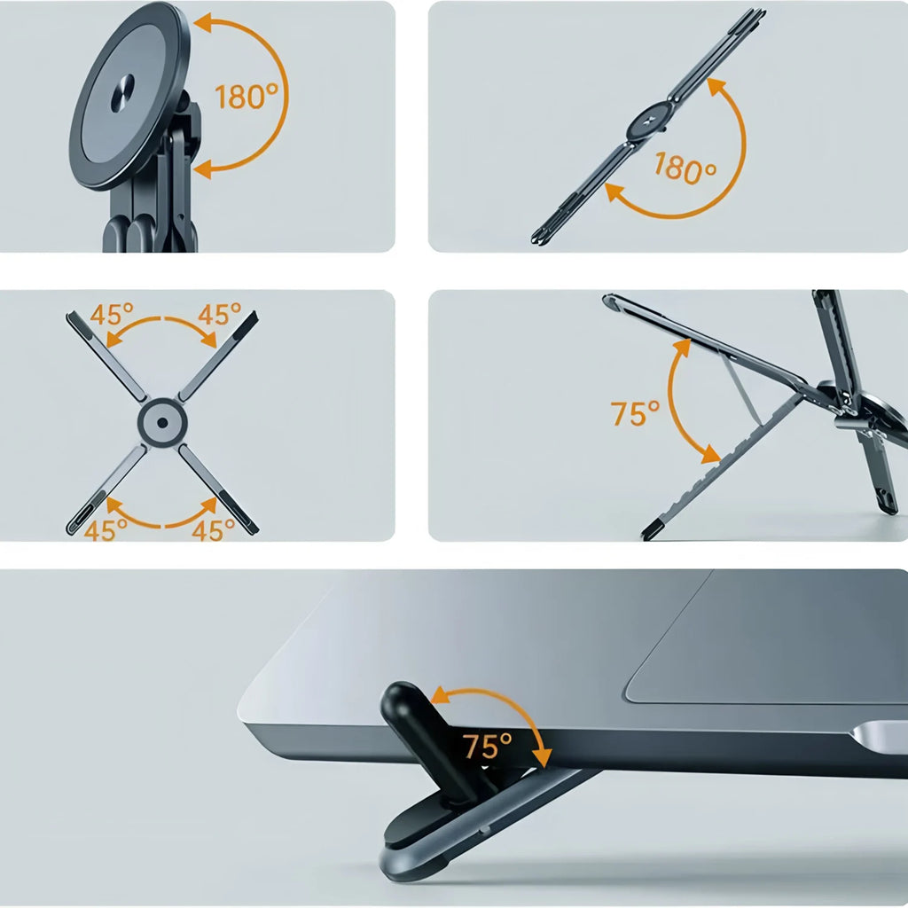 LUXE LINE 3-in-1 Magnetic Phone Holder & Selfie Stick