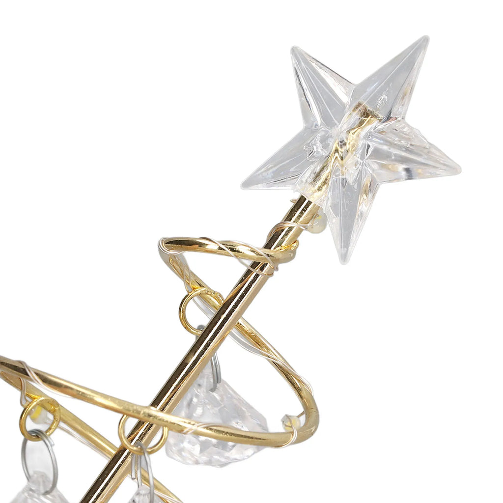 Crystal LED Christmas Tree Night Light