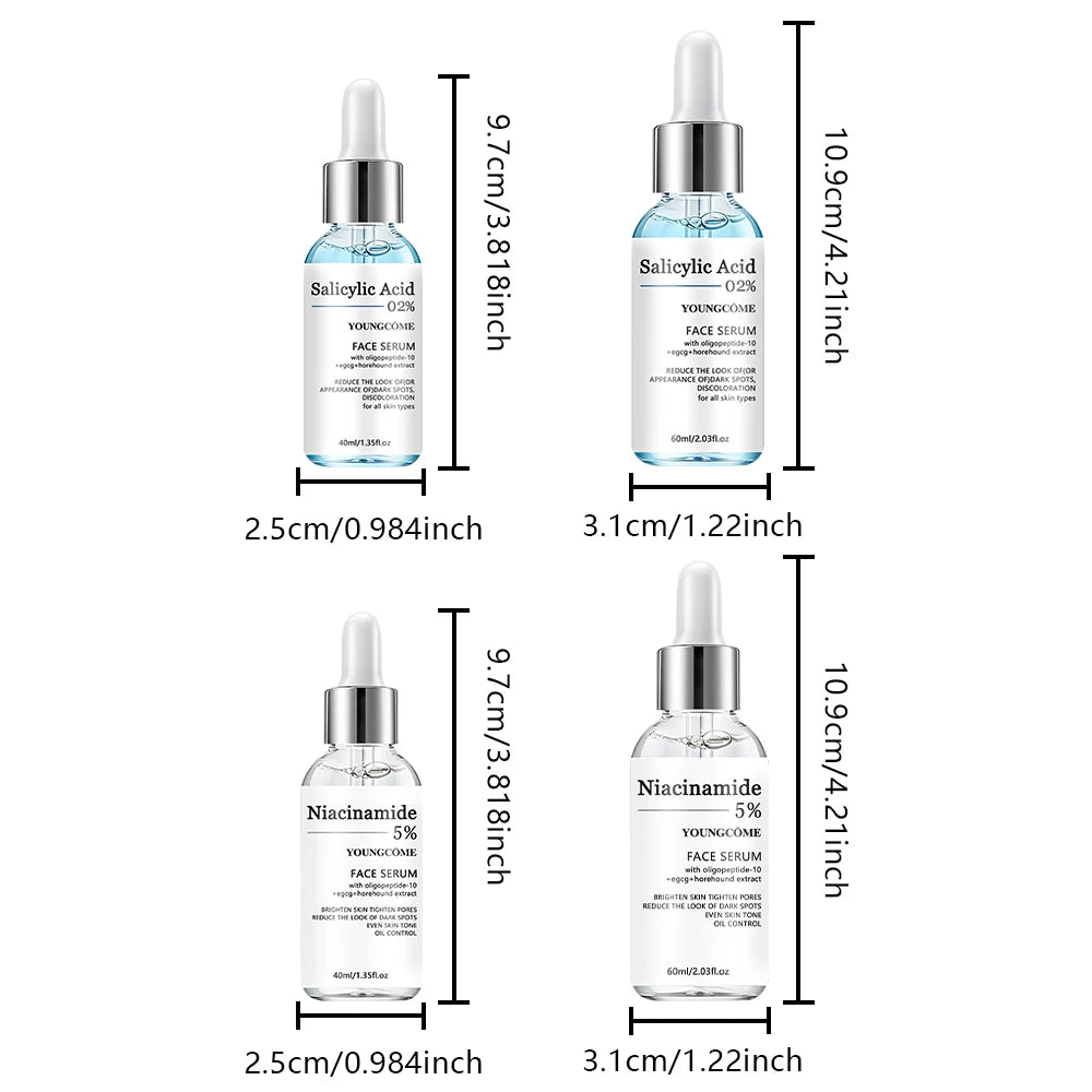 Salicylic Acid & Niacinamide Essence Set