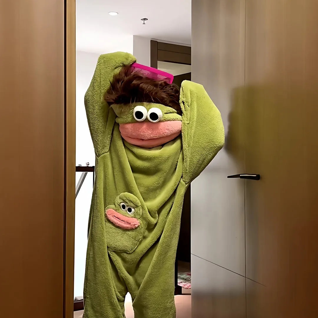 Plush Big Mouth Monster Onesie
