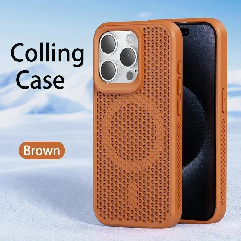 LUXE LINE Cooling Heat Dissipation Phone Case – MagSafe Compatible