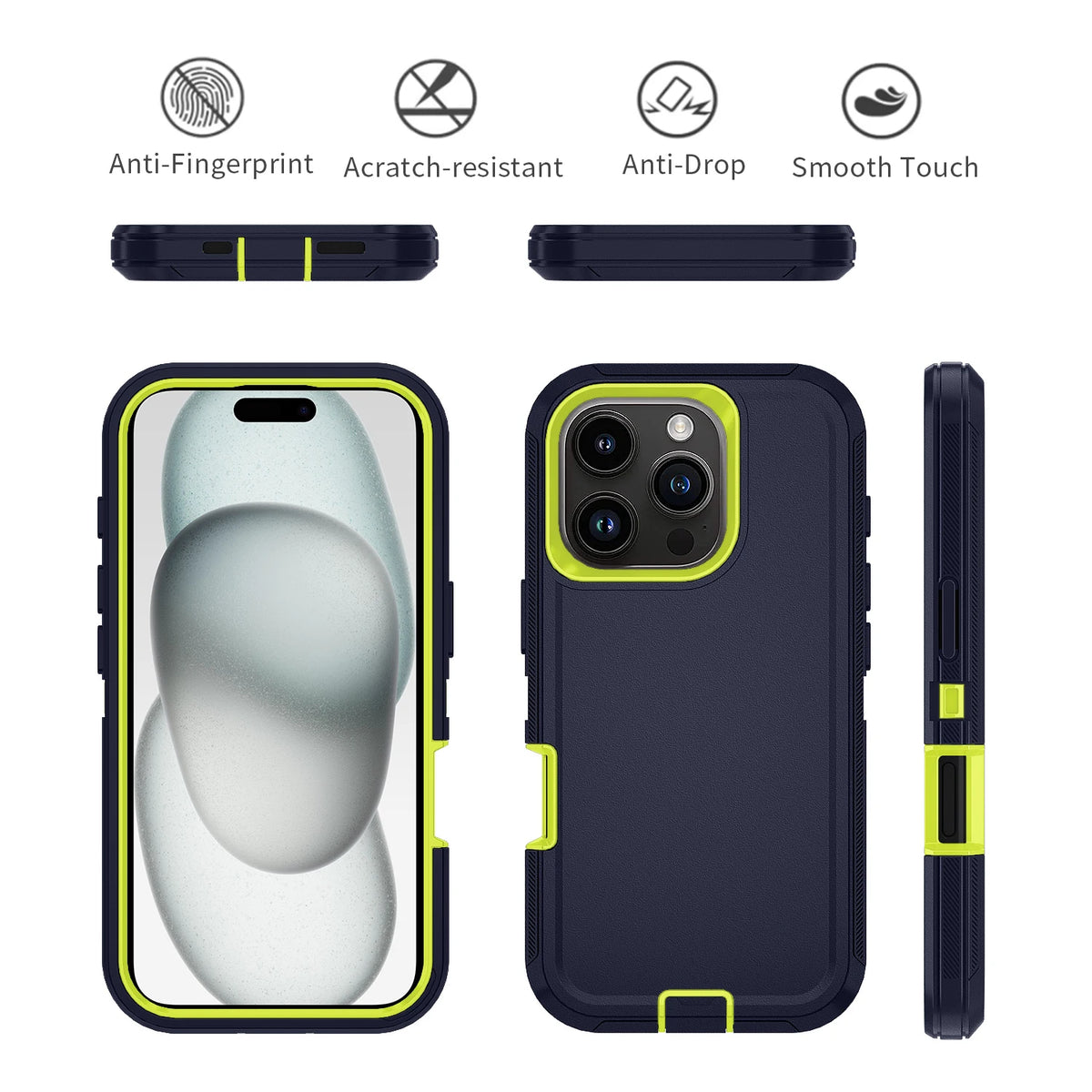 LUXE LINE Armor Defender Shockproof iPhone Case
