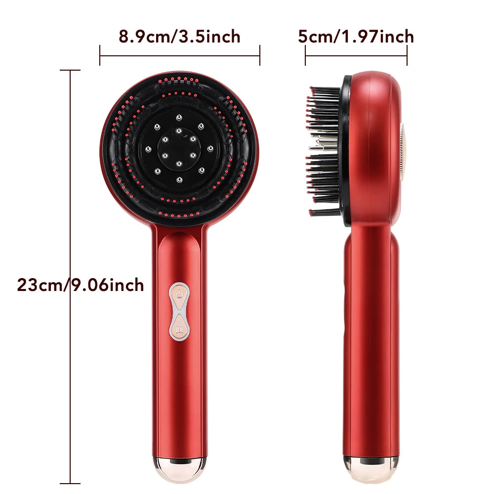 LUXE LINE Scalp Massage Comb with Red Light