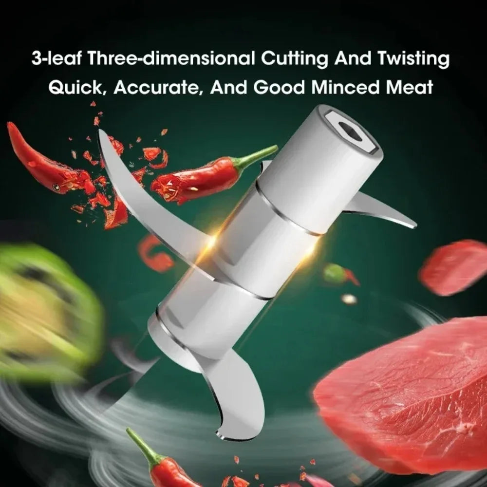 Electric Garlic Masher & Food Chopper 250ml