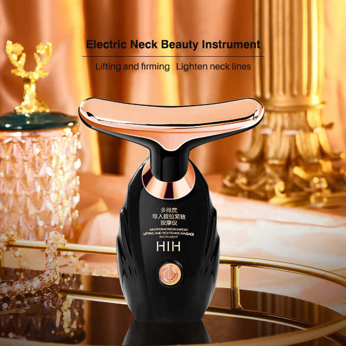 LUXE LINE Microcurrent Face Lifting & Neck Massager