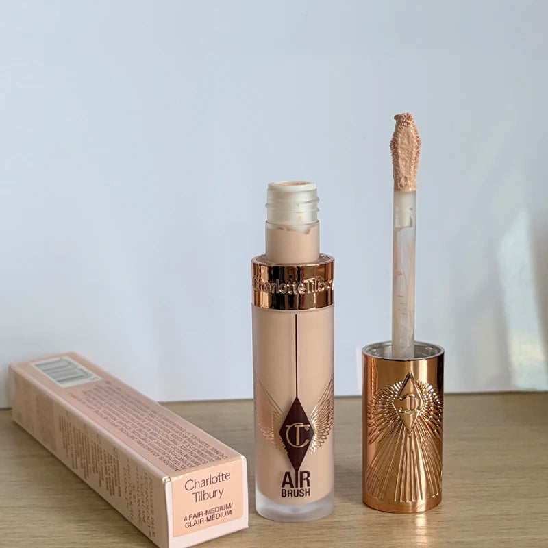 LUXE LINE Charlotte 4-Color Liquid Foundation & Air Cushion – Micro Light Concealer