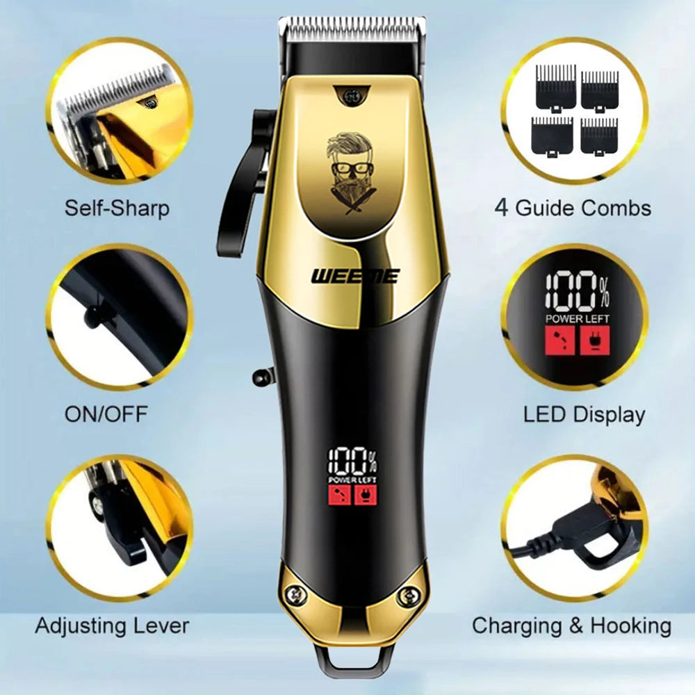 LUXE LINE T9 Hair Clipper & Beard Trimmer