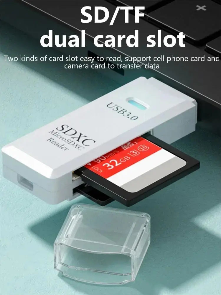 LUXE LINE 2-in-1 USB 3.0 Card Reader
