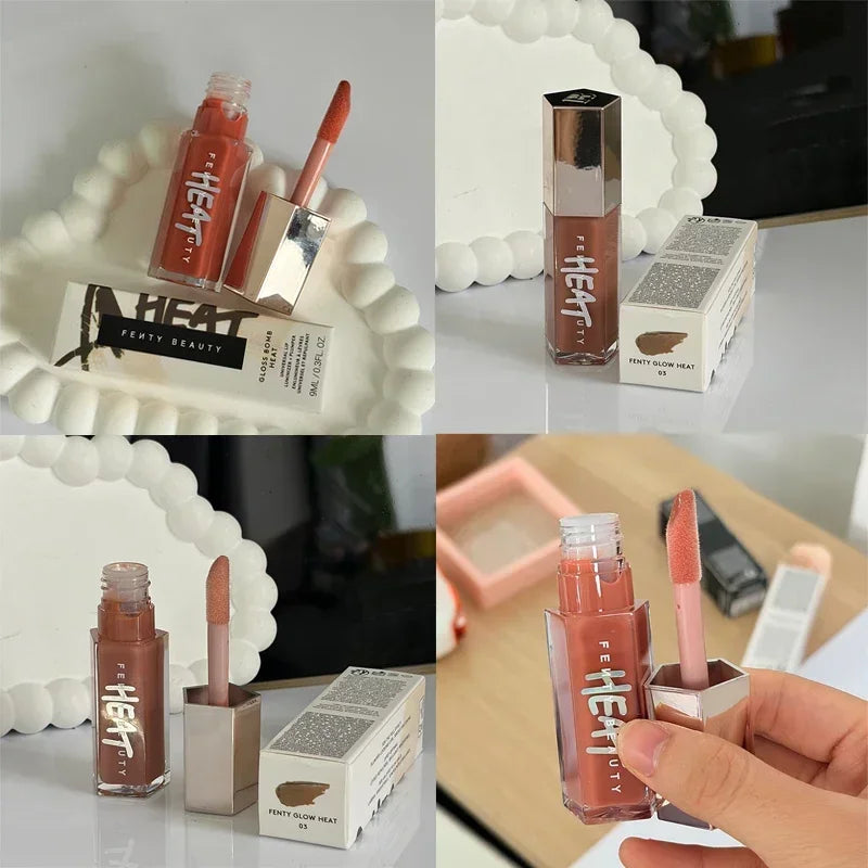 LUXE LINE Fenty Beauty Multicolored Lip Gloss & Contour Makeup Set