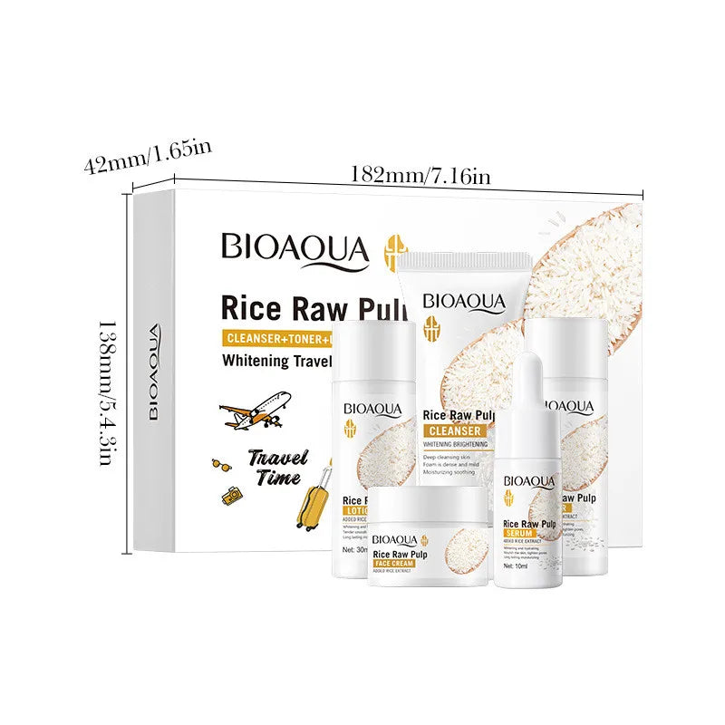 Rice Whitening Skincare Set (5pcs)