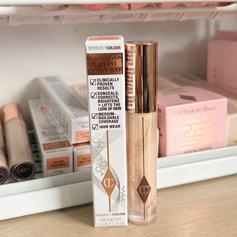 LUXE LINE Charlotte 4-Color Liquid Foundation & Air Cushion – Micro Light Concealer