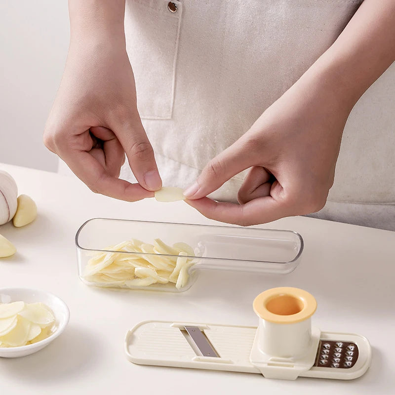 3-in-1 Garlic Grinder & Mini Food Processor