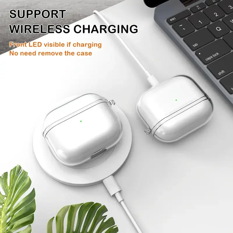 LUXE LINE Clear TPU Shockproof AirPods Case