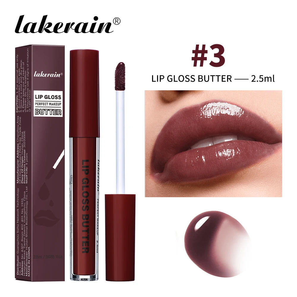 Lakerain Butter Lip Gloss Long-Lasting