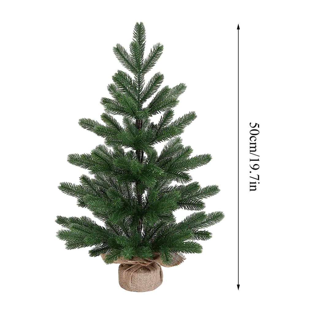 Classic Artificial Christmas Tree Desktop Ornament
