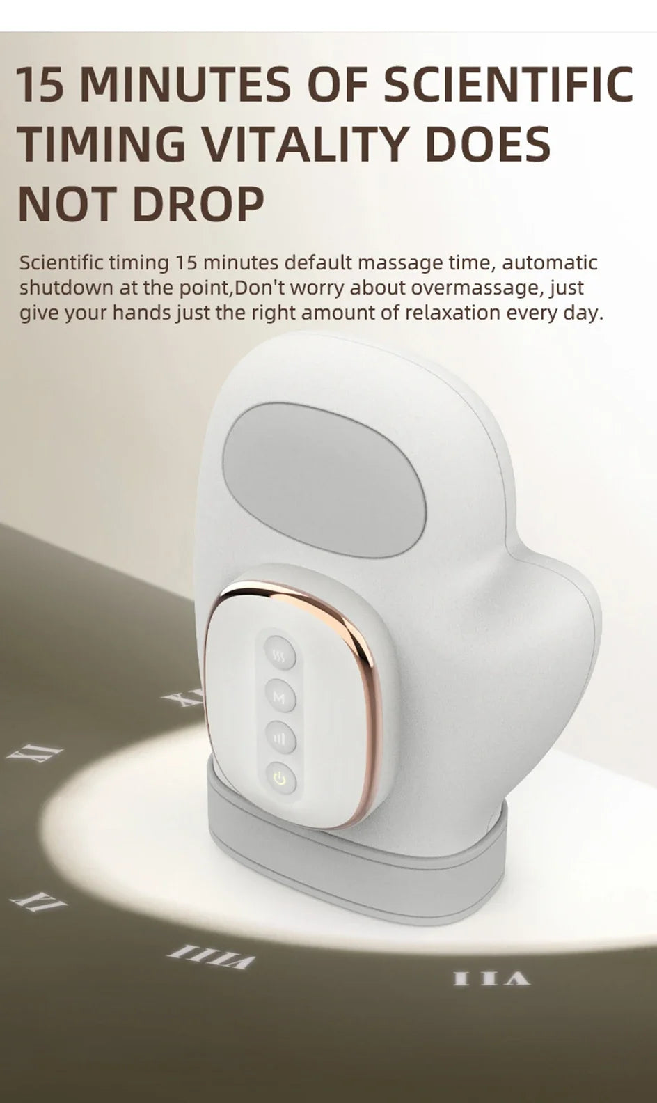 LUXE LINE Electric Hand Massager – Airbag Compression Glove for Finger & Palm Relief