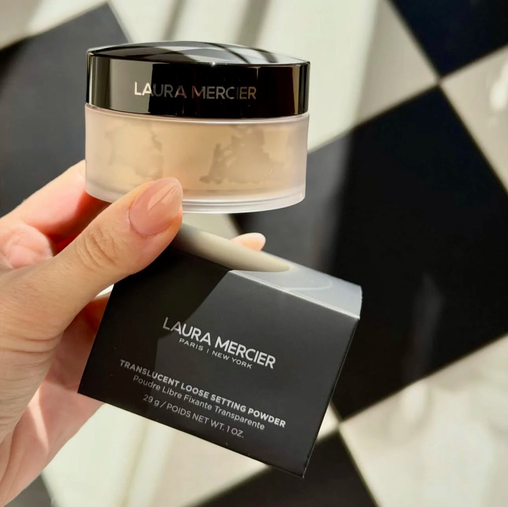 LUXE LINE Laura Mercier Translucent Loose Setting Powder – Oil Control Ultra-Blur