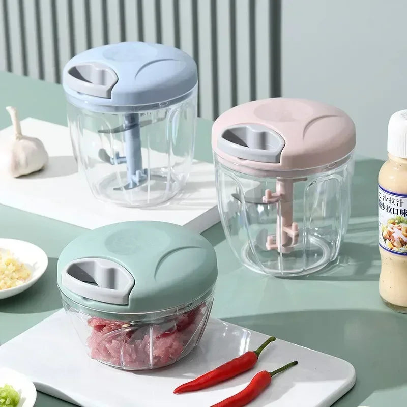 Manual Garlic Press & Onion Vegetable Chopper