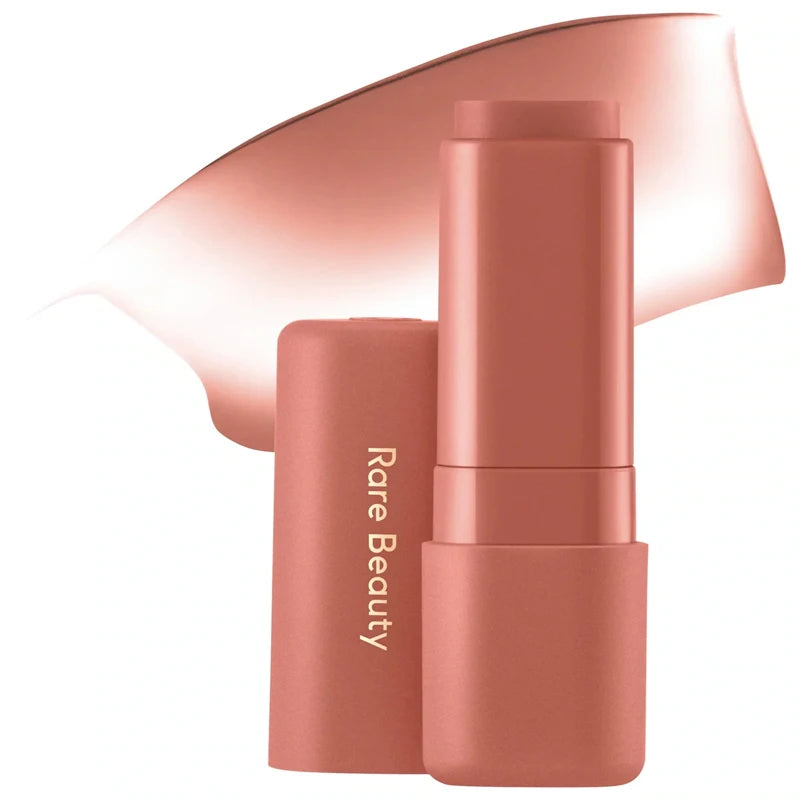 Rare Beauty Positive Light Fine Shimmer Lip Balm Glass Water Shine Transparent Glitter Lipstick Moisturizing Butter Lip Balm