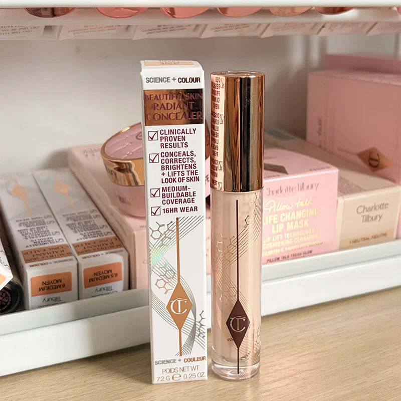 LUXE LINE Charlotte 4-Color Liquid Foundation & Air Cushion – Micro Light Concealer