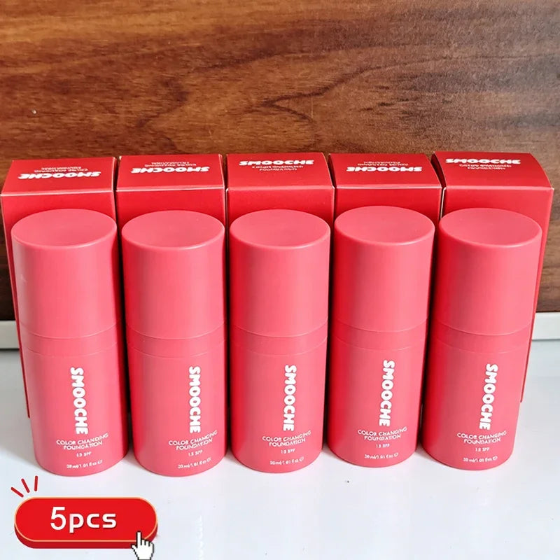 Bestseller Color Changing Liquid Foundation SPF15 Skin Tone Adaptive LongLasting Lightweight Concealer Oil Control Smooth Makeup