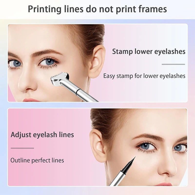 Waterproof Lower Eyelash Stamp Set | Luxe Line