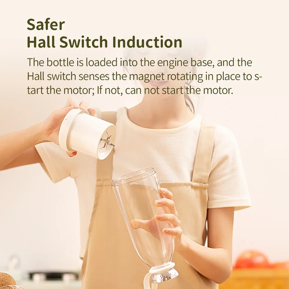 Electric Juicer Juice Cup Citrus Orange Lemon Squeezer USB Charging Kitchen Fruit Juicer Blender Fresh Separator Press Machine