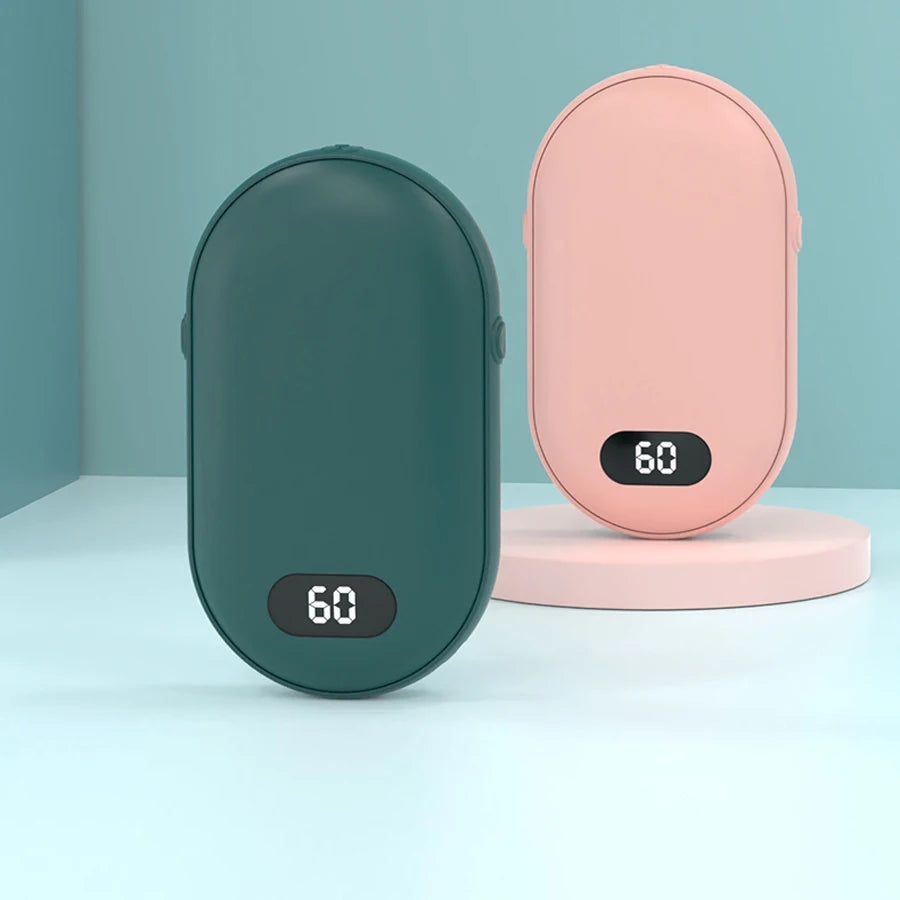 LUXE LINE Portable Double-Sided Hand Warmer