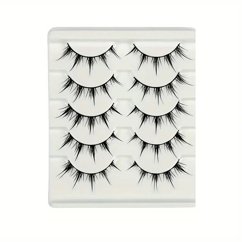 Adelia 5 Pairs of Anime-Style False Eyelashes
