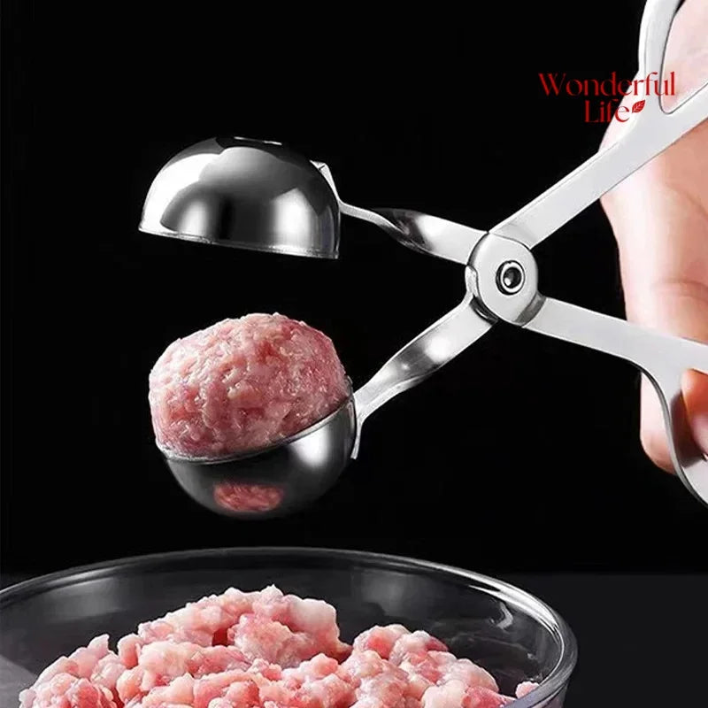 Stainless Steel Meatball & Rice Ball Maker