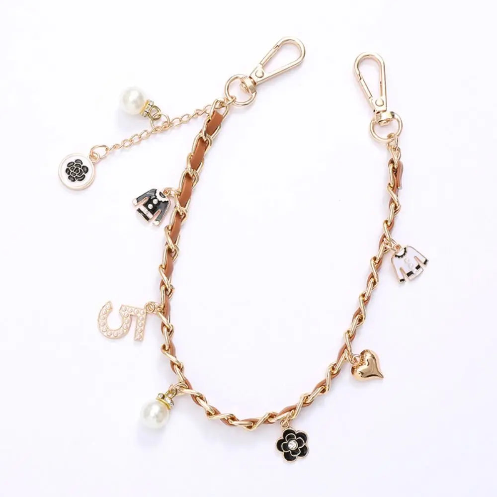 LUXE LINE Colorful Leather Phone Charm & Wrist Lanyard