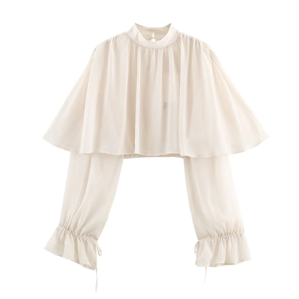 Women Temperament Layered Blouse