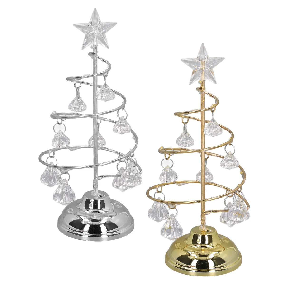 Crystal LED Christmas Tree Night Light