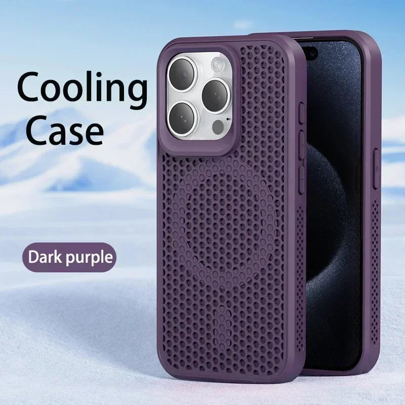 LUXE LINE Cooling Heat Dissipation Phone Case – MagSafe Compatible