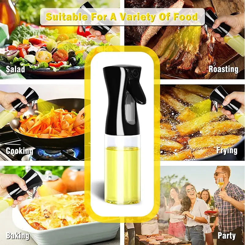 LUXE LINE Oil Spray Bottle for Cooking & BBQ